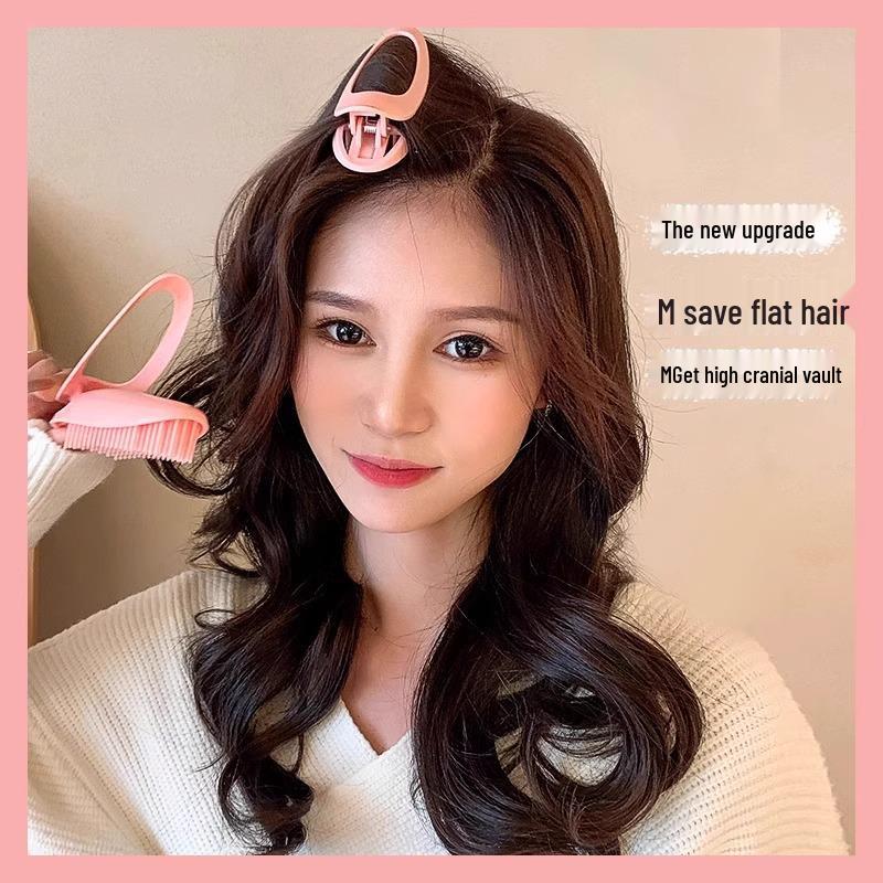 

Объемная заколка для волос для высокого затылка и прикорневого объема