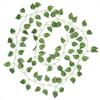 2M Simulation Green Vine Decoration Plastic Ivy Vine Scene Decoration Props Simulation Green Ivy Leaf Vine Decor GreenVine Decor