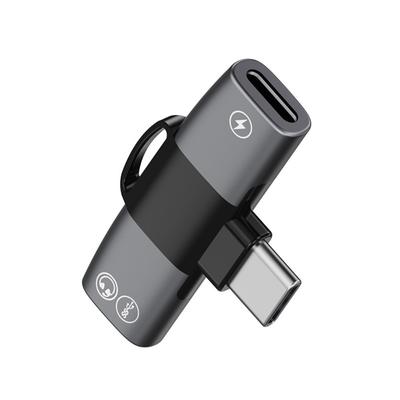 Splitter USB Type C Adapter Converter Fast Charging OTG 2 In 1 Adapter Portable Mini Type C 2-in-1 Multifunctional Adapter