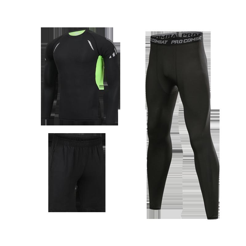 Men's Quick-Dry Sports Training Suit: Casual Fitness Running Set