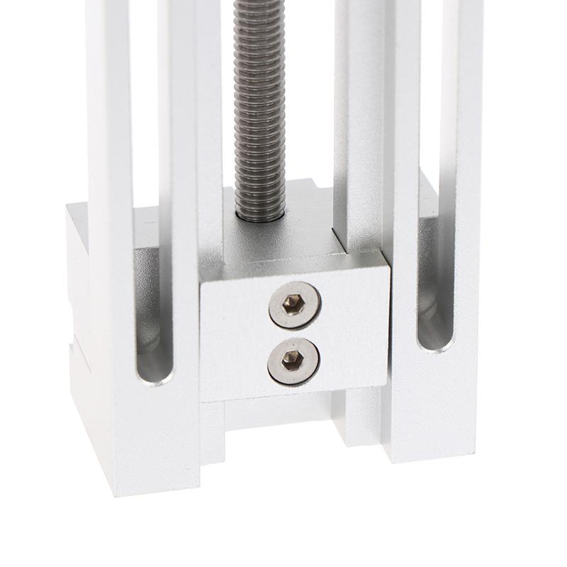 Micro Exquisite Drill Press Vise With Rubber Soft Jaws Portable Drilling Guide Jig Woodworking Adjustable Punch Locator