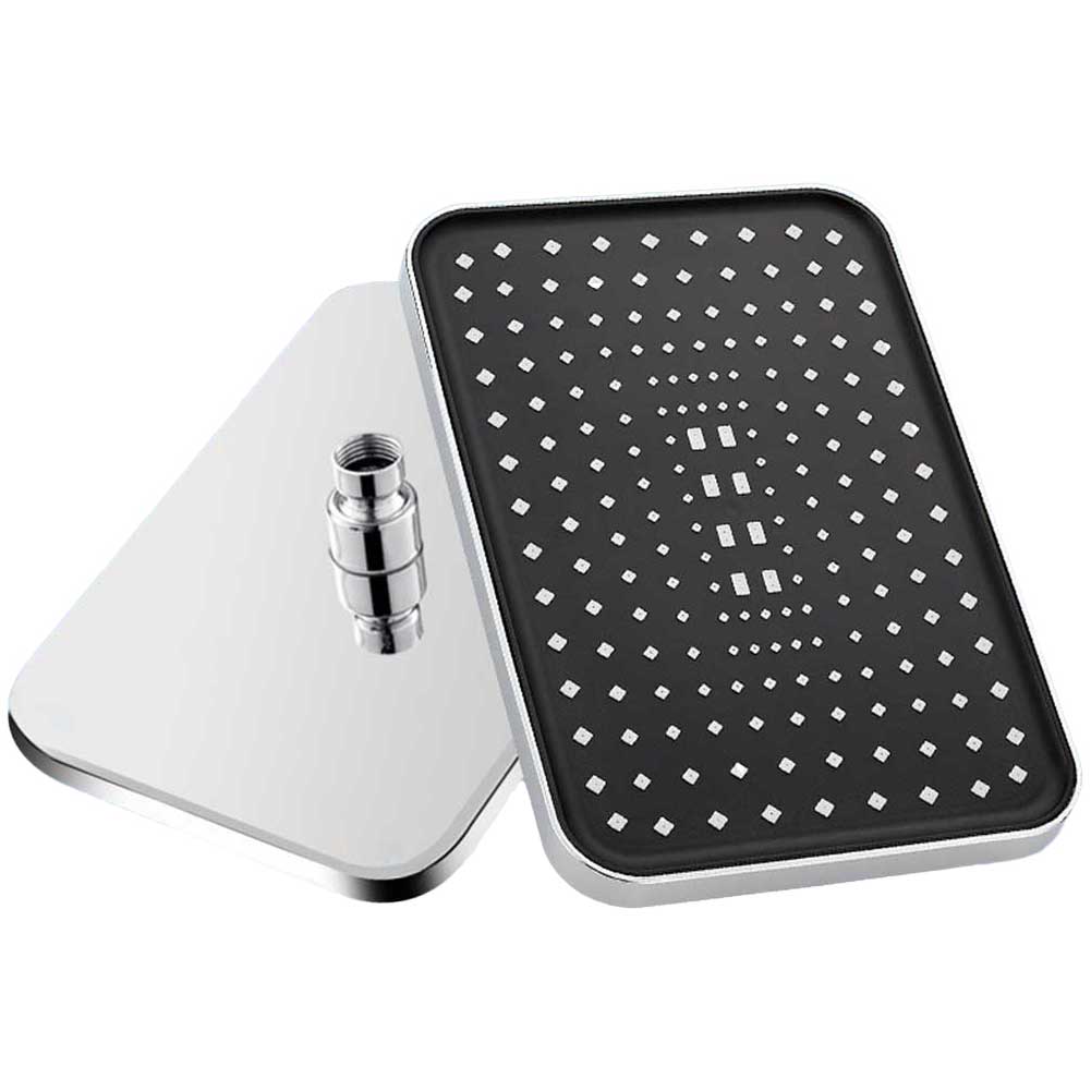 12 Inch High Pressure Rainfall Shower Head Adjustable Rain Shower Head Wide Rainfall Showerhead Anti-Leak for Modern Bathroom