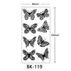 Sketch Rose Temporary Tattoo - Black & White Floral Design