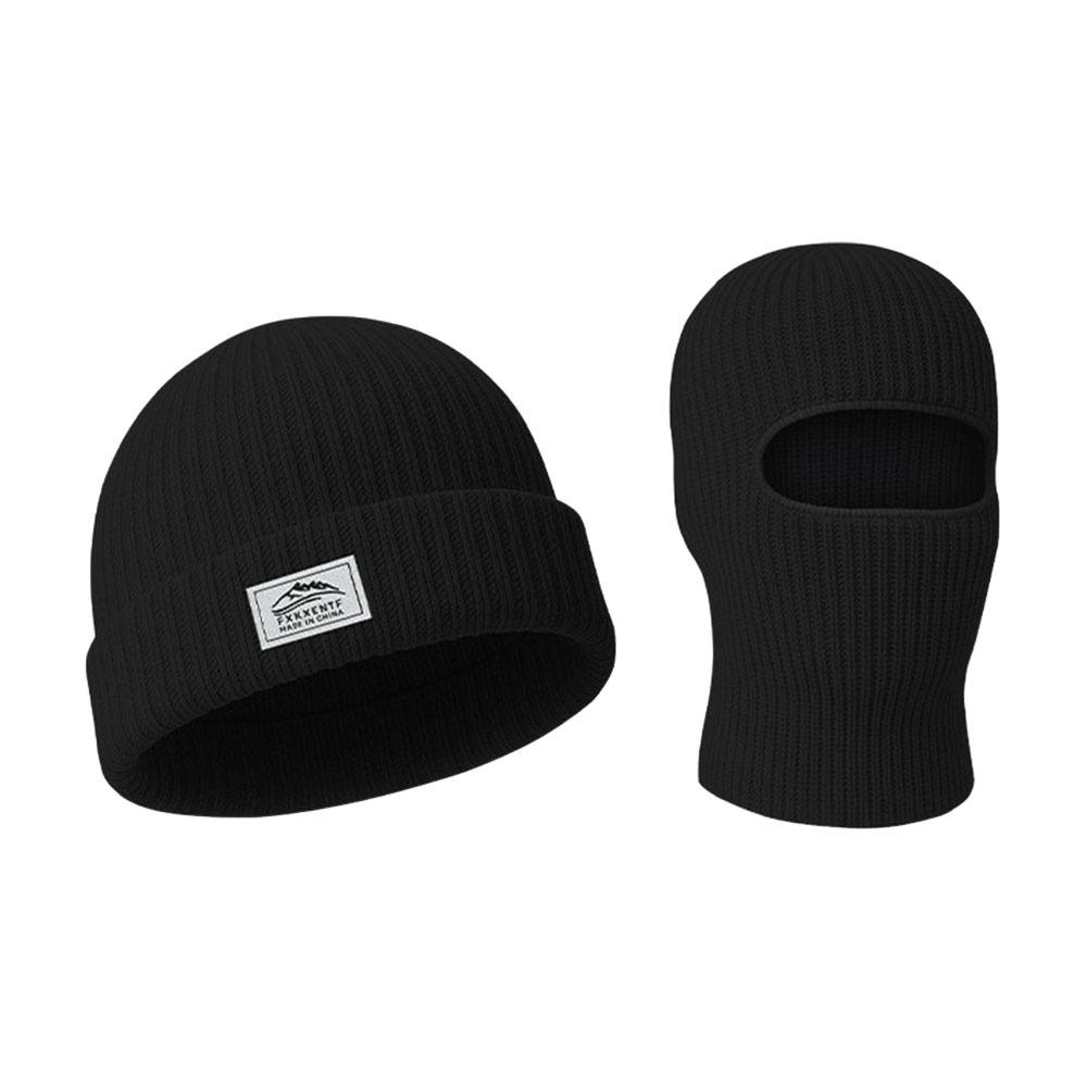 Windproof Winter Balaclava Hat Warm Full Face Beanie Cap Casual Knitted Ski Mask Outdoor Sports