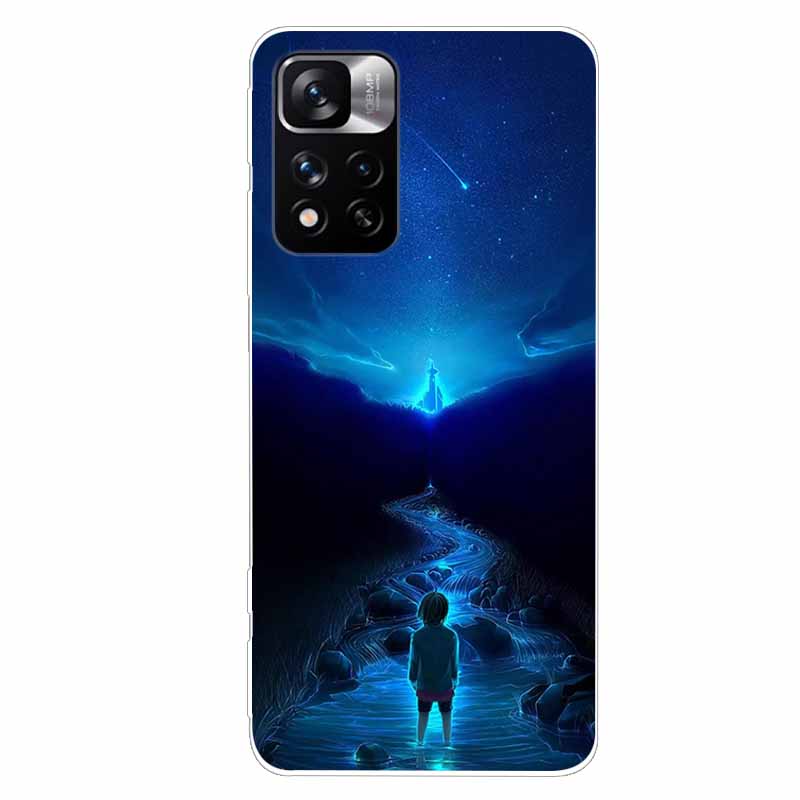 Custodia Per Xiaomi Redmi Note 11 Pro+ 5G Cover Silicone Morbida Cover Posteriore Per Redmi Note 11 Pro Plus 5G Fundas Globale Carino