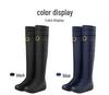 Electric Heated Over-the-Knee Boots with Intelligent Temperature Control - Winter Warm Plush Cotton, Outdoor Antifreeze Footwear