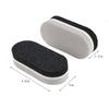 10pcs Double-sided nail art sponge scrubber, mini nail file, colorful high-elastic sponge fine sanding file, nail art tools