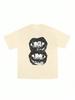 Lippenprint Grafik Unisex Baumwolle Basic T-Shirt Y2k Punk Sommer Mode Marke Rundhals Kurzarm Oberteile Vintage Lässig T-Shirt 3XL