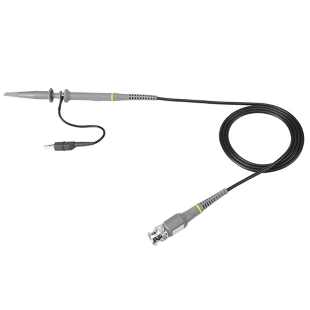 2pcs Precision BNC Oscilloscope Probe Kit 100Mhz Scope Clip 1X   10X Switchable Test Cable