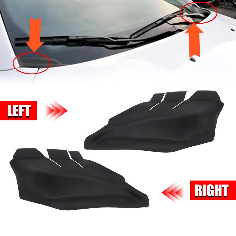 7AA47RXFAA 7AA46RXFAA Car Left Right Front Windshield Deflector Cowl Side Panels Trim For Jeep Compass 2019 2020 2021 2022 2023