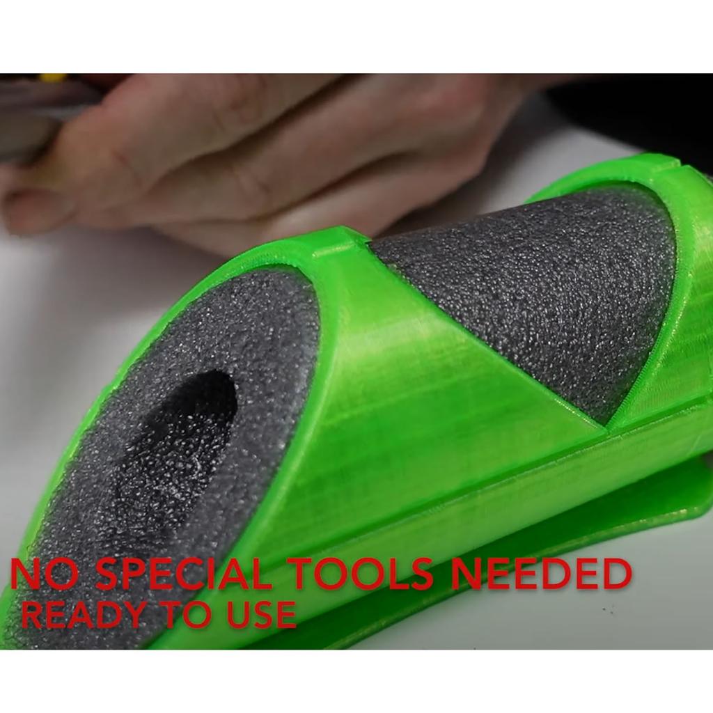 Der Originals Tube Lagger Pro ist ein schnelles und effektives Werkzeug, das für Isolierungen mit einer Wandstärke von 13 mm geeignet ist. 22 mm und 15 mm.