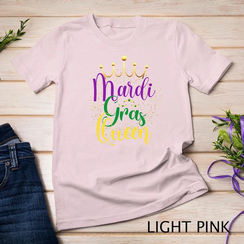 Mardi Gras Queen Parade Costume Party Women Gift Mardi Gras Unisex T-shirt 7 S