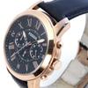Fossil Grant Quartz Men's Chronograph Watch FS4835 Navy