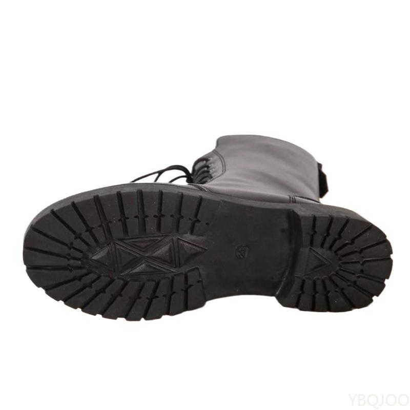 Women's autumn winter new style simple comfortable wear-resistant women's shoes high heels midsole warm non slip boots