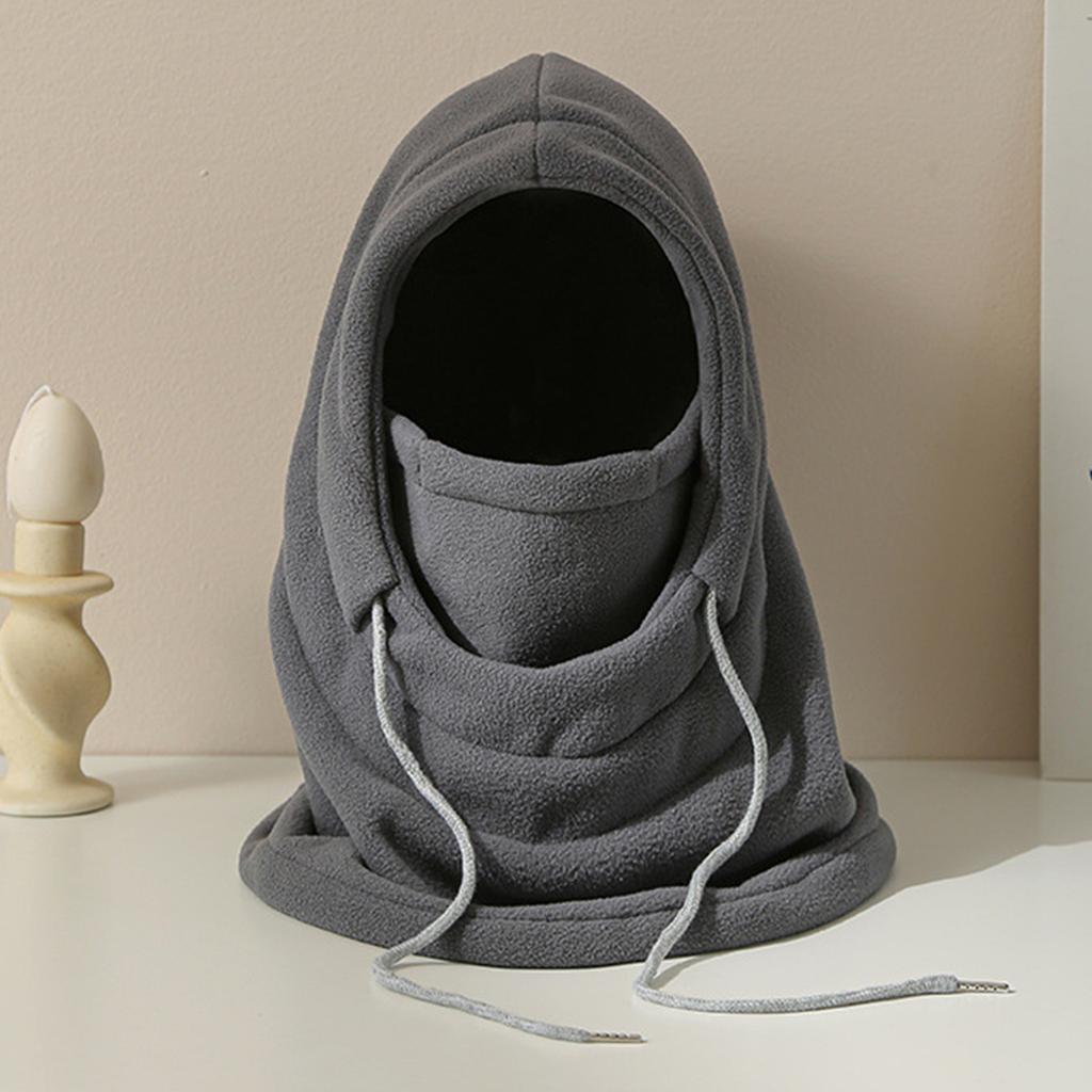 Ladies' Warm Face Mask, Cycling Ski Hat, Scarf Mask, Integrated Windproof And Cold Proof, With Thick Velvet Insulation Head Cover