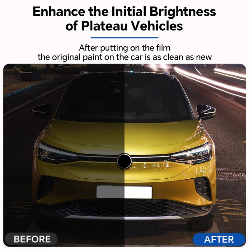 Car Headlight Front Rear Door TPU Protection Film For Volkswagen ID.4 -2024 Anti-Scratch Pre-cut PPF Clear Bra Resistant Kit