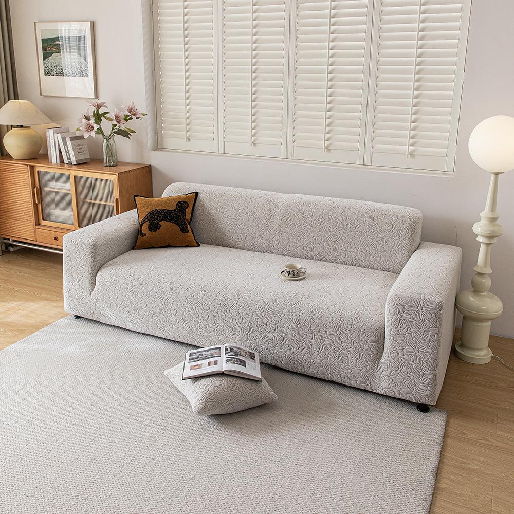 All Season Universal Lazy Sofa Cover Summer New Straight Sofa Cover Anti Cat Scratch Elastic Universal Sofa Protection Cover
