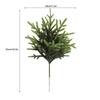 Artificial Tree Branch Plastic Greenery Pick for Xmas Tree Garland Home Garden Decor