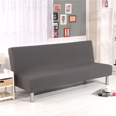 Solid Color Stretch Without Armrest Sofa Bed Cover All -Inclusive Folding Sofa Cover Sofa Towel Couch Cover Protector Slipcover