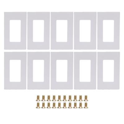 10 Conjuntos Montagem de Encaixe Ajuste para Leviton 80301 SW Decora Plus 1 Gânglio Kit Suporte de Montagem para Placa de Parede