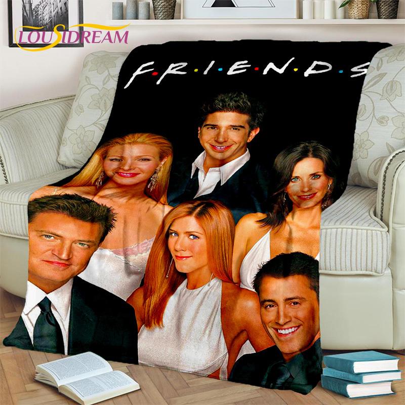 Friends Classics TV 3D  Blanket,Soft Throw Blanket for Home Bedroom Bed Sofa Picnic Travel Office Cover Rest Blanket Kids Gift