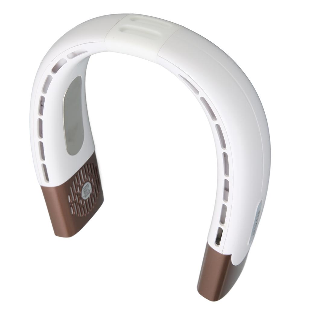 Neck Fan Portable USB Rechargble Strong Wind Wrable Hands Bladeless Cooler for Travel Outdoor
