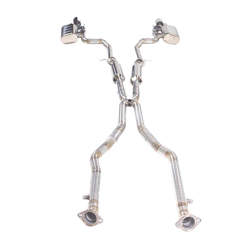 Titanium Alloy Dual Muffler Exhaust for 2022 Lexus RCF 5.0L