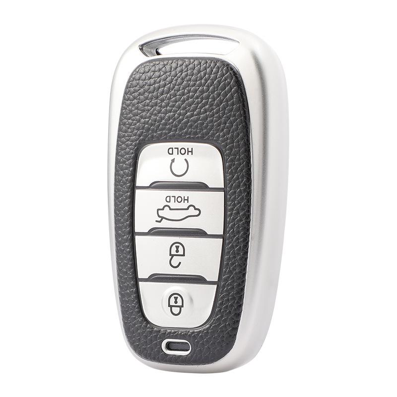 Car Key Case: Compatible with Hongqi H5, H9, E-HS9, H7, E-QM5 & HS5 Models