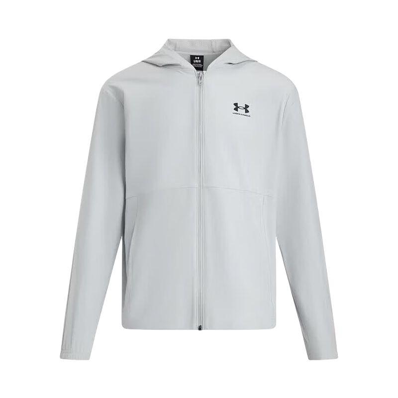 Under Armour UA Vibe Trench Coat Men s Modern Gray/Black 1386555-011 LG(L)