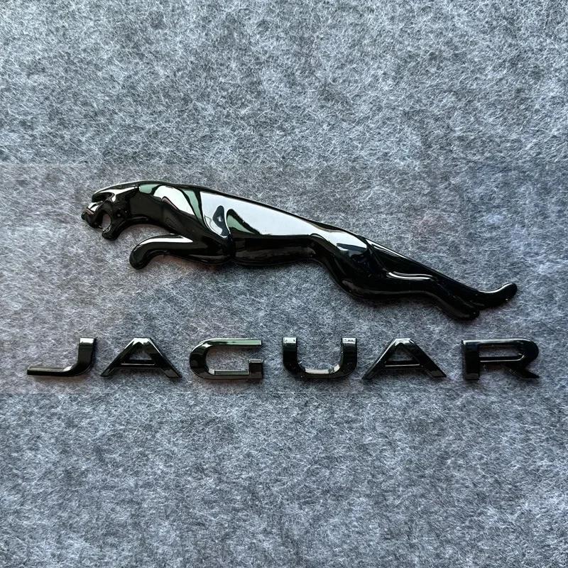 

Car Front Hood Emblem Rear Trunk Badge Sticker Rear Trunk Decoration for Jaguar XE XF XJ F-Pace F-Type X-Type S-Type чёрный