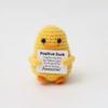 Hand-Woven Crochet Doll Positive Energy Potato Funny Vegetables Fruits Toy Emotion Expression Gift Pocket Hug Knitting Ornaments