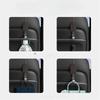Five Color Car Seat Backrest Hook, Multifunctional Hidden Car Pendant Creative Napa Pattern Car Seat Storage Hook Firmly Secured