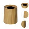 Round, Decorative, Reusable Waste Bin for Bathroom, Laundry Room, Home, Patio,