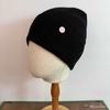 Wool knitted hat women's autumn and winter thickened warm ear protector cold hat vertical flanged headgear outdoor windproof wool hat