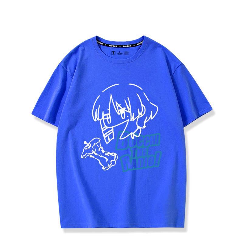 

Cartoon animation surrounding Yamada Liang two yuan summer short sleeve T-shirt men and women 100% cotton clothes 3XL