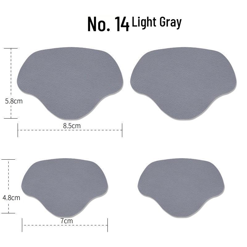 Samolepicí mikroflísové záplaty na opravu podšívky bot pro paty a tenisky