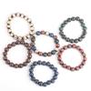 Incense Ash Glaze Bracelet: Classic Style with Gold Thread, Handcrafted Single Circle Jewelry