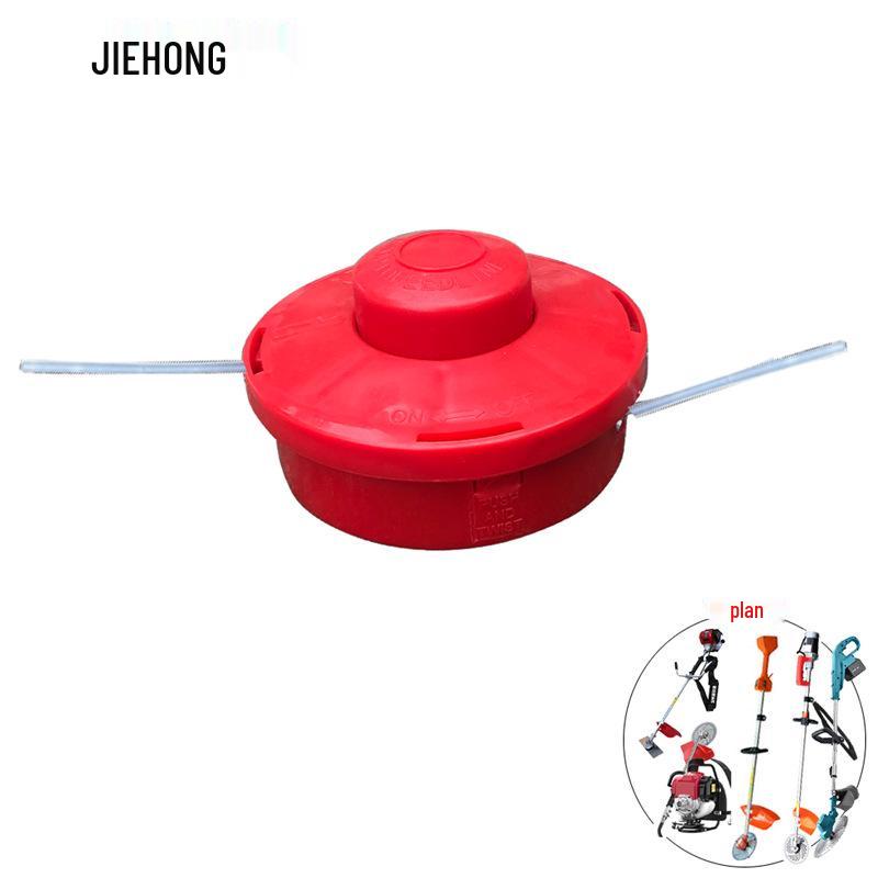 Rechargeable Lithium Battery Lawn Mower with Wheels - Compact Weeding Tool