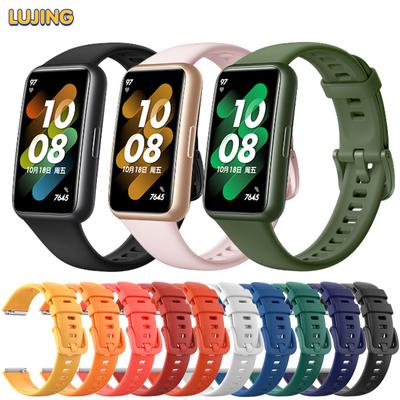 Bracelet de montre en silicone pour Huawei Band 7 accessoires de bracelet bracelet de remplacement intelligent en Silicone bracelet correa bracelet for Huawei Band 7