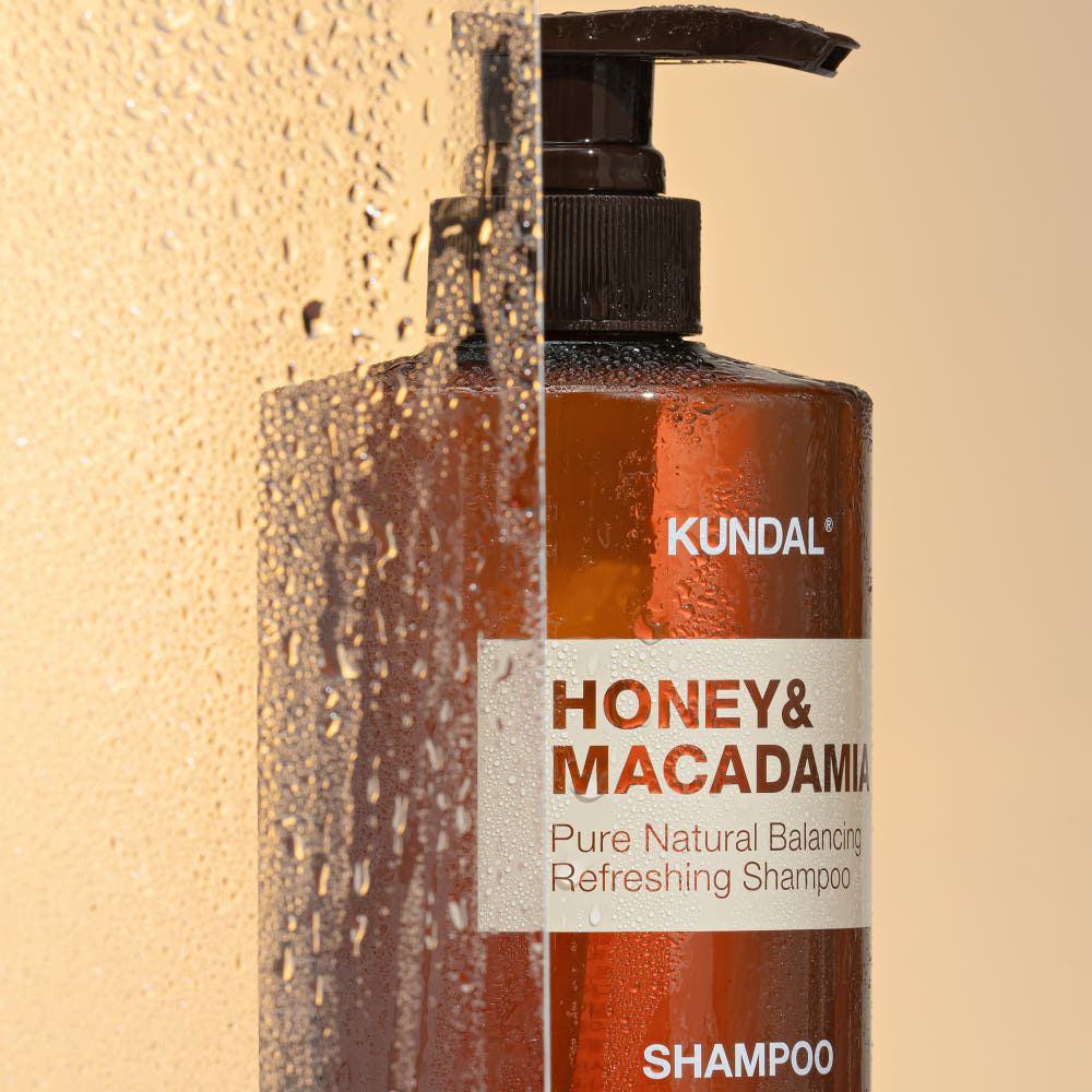 KUNDAL Honey & Macadamia Nature Shampoo #Baby Powder (Renewal) 500ml