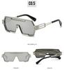 Retro Steampunk Irregular Sunglasses: Unisex 2024 Fashion Trend
