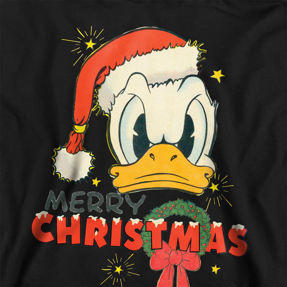 Donald Duck Childrens/Kids Merry Christmas Hoodie