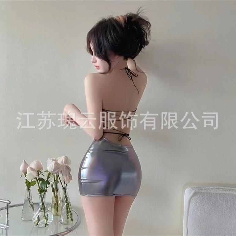 Erotic underwear, feminine passion package, no extortion, extreme temptation, feminine sense, revealing the back of the mother's skirt, hot style