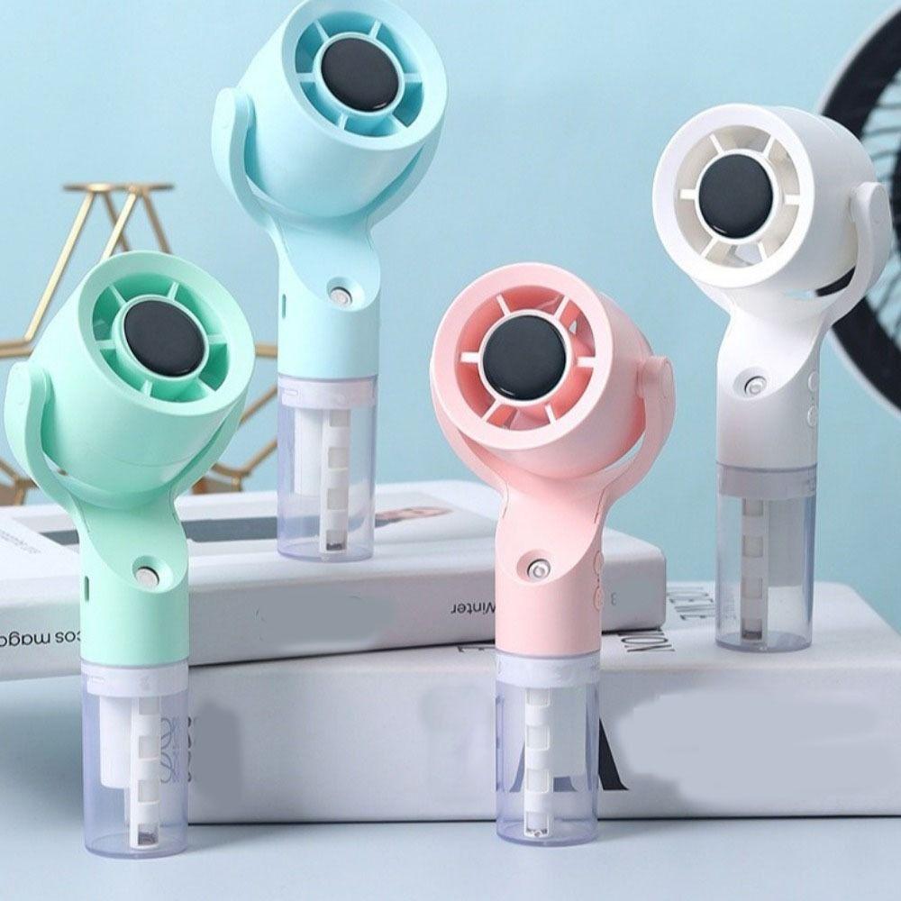 Hand Held Water Spray Mist Fan 3 Speed Fast Cooling Fan Handheld Spray Fan Summer Supplies