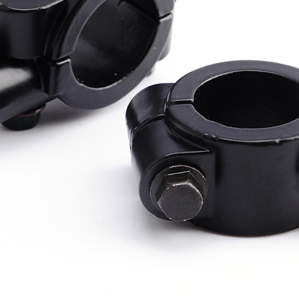 2pcs Black Motorcycle Handlebar Mirror Mount Motorcycle Mirror Mount Bracket For Motorcycle