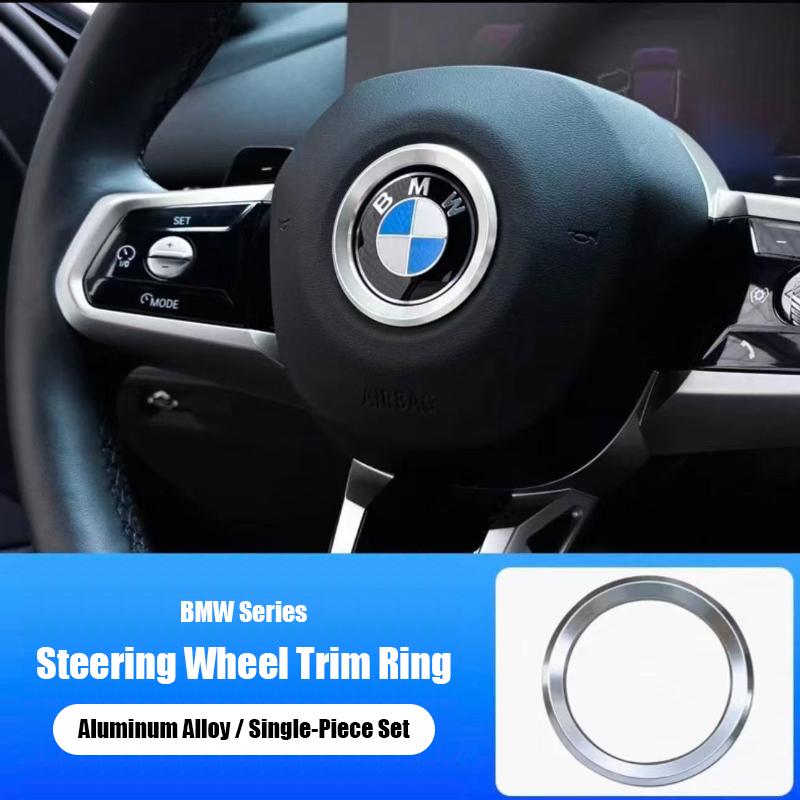 BEKV7 Car Styling Decoration Ring Steering Wheel Circle Sticker For BMW M3 M5 E36 E46 E60 E90 E92 X1 F48 X3 X5 X6 X3 E83 F25 X4 F26