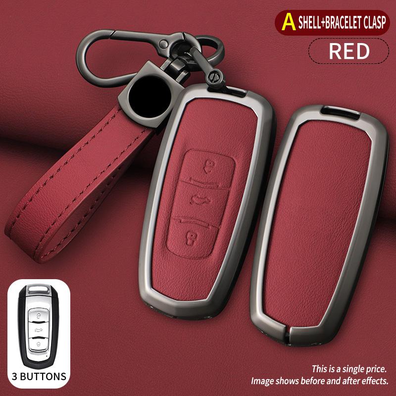 Zinc Alloy Car Key Case Cover Shell For Geely Emgrand X7 Gs Gx3 Gt Gc9 Ec7 Gc715 Ec718 Englon Sc3 Atlas Pro Keyless Remote Fob