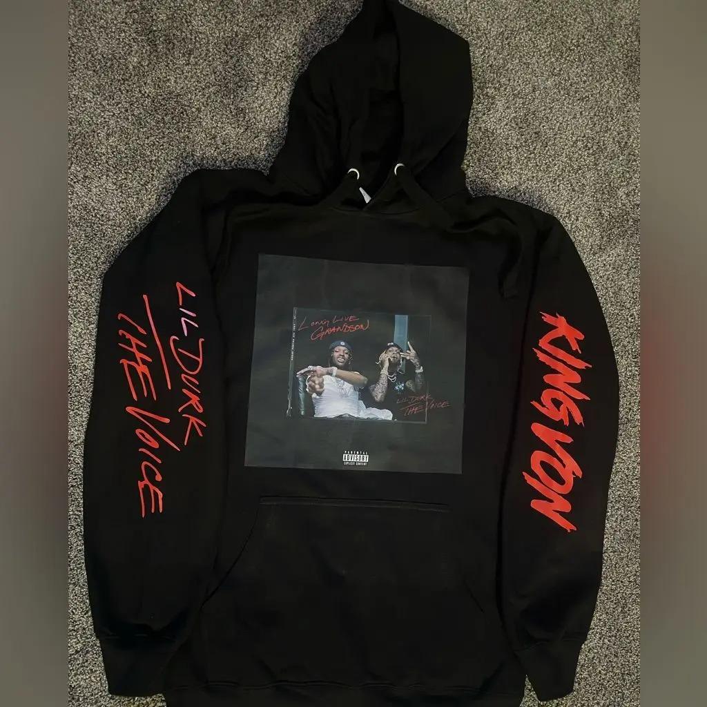 

Engineering King Von Otf Hoodie King Von Hoodie Hooded Oversized High-end Luxury high quality hot product Unisex soft Breathable XL