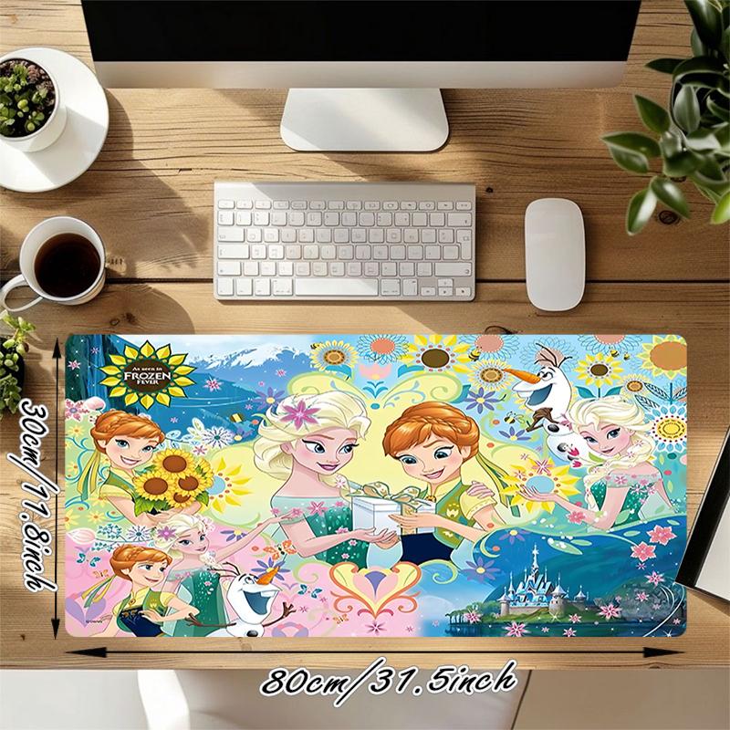 1Pc Fairy Tale Adventure Gaming Mouse Pad Keyboard Desk Mat Non-slip Rubber Lock Edge Waterproof Computer Mousepad for Office Home Decor Y1376