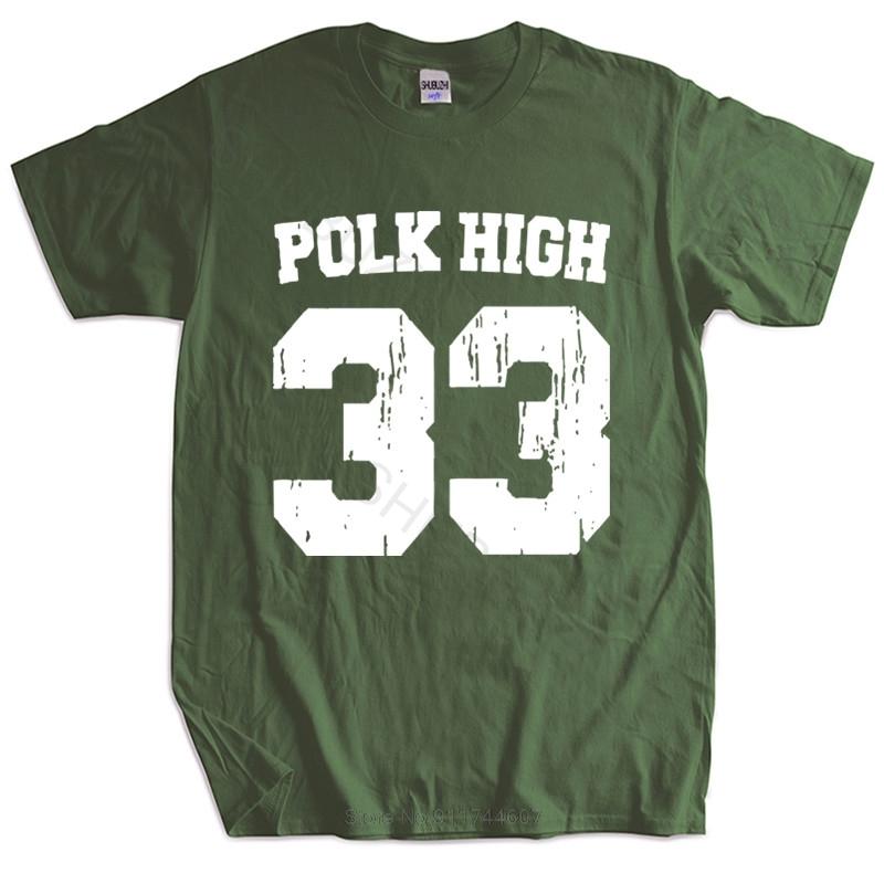

New t shirt black tops for men Funny T Shirt Slogans Mens Polk High Al Bundy Jersey cotton tshirt for boys euro size S